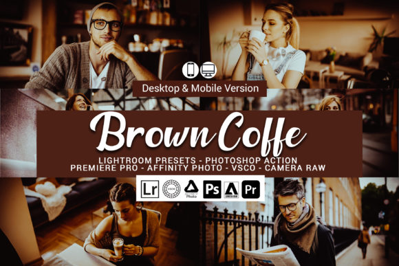 Download 20 Brown Coffee Presets - Coffee preset Collection