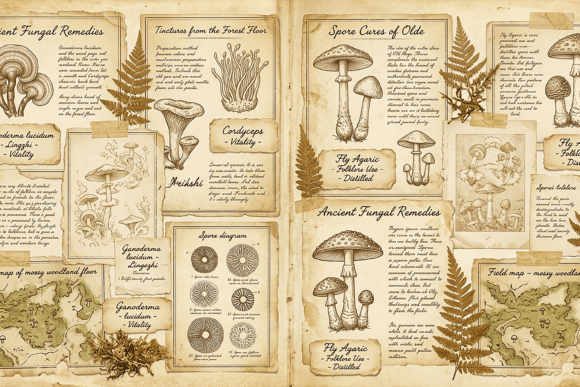 Download Vintage Beige Ephemera Collage - Beige Collection